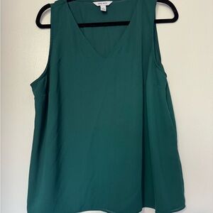 Nine West Teal Sleeveless Tank Top